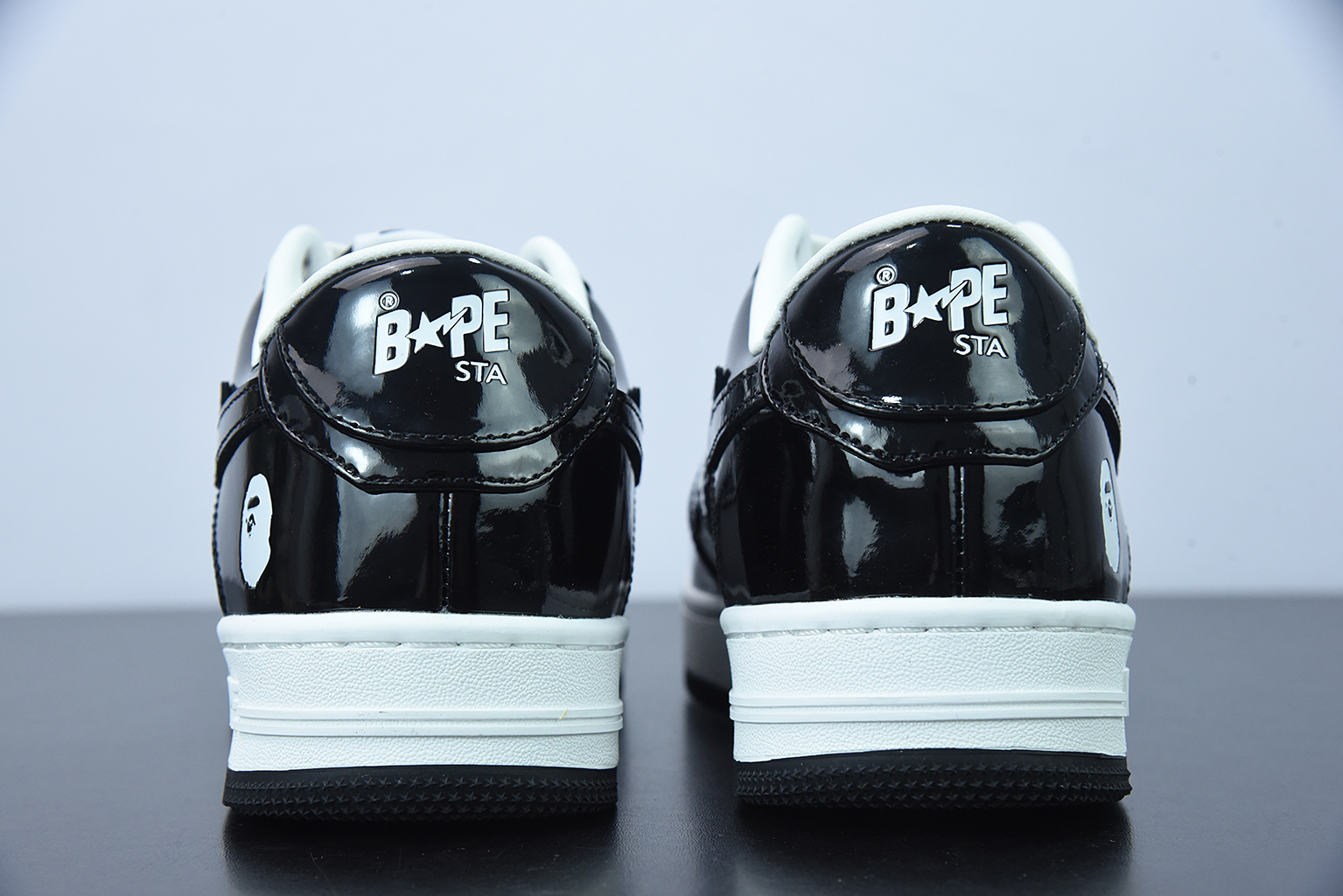 A Bathing Ape Bape Sta Low Black 1H70191001