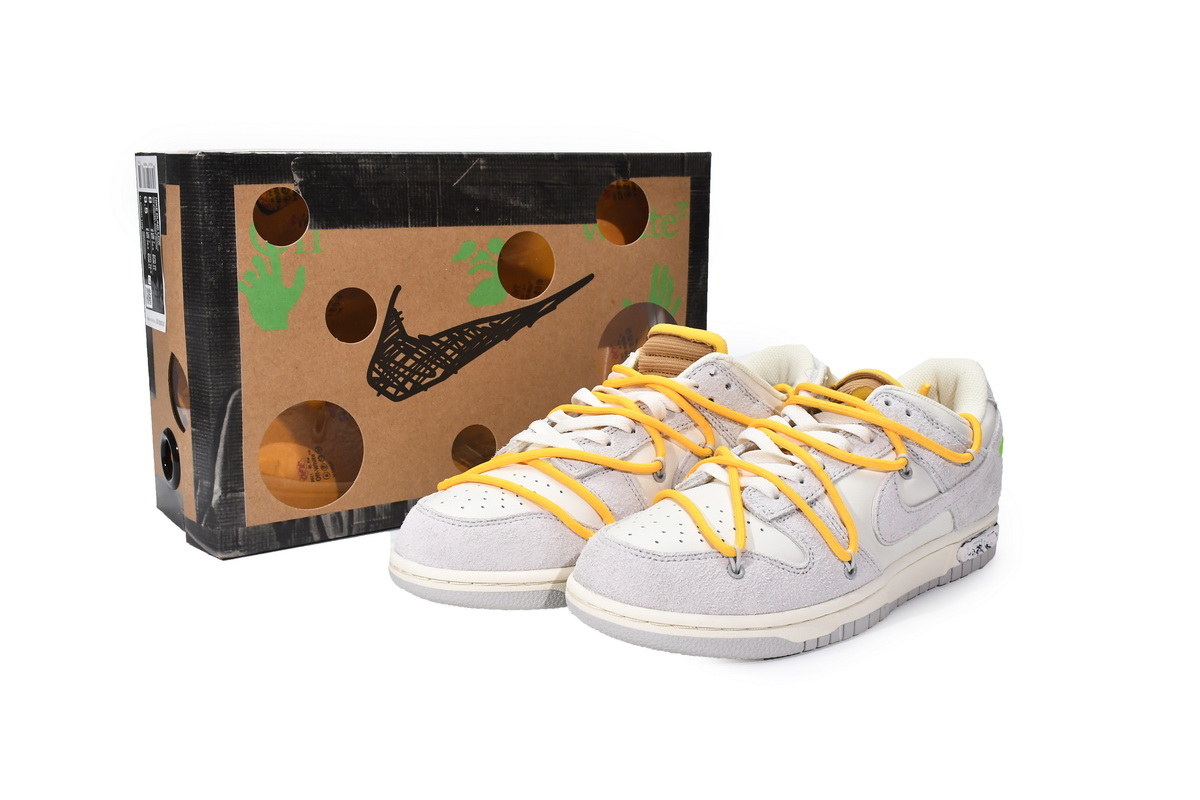 M Batch OFF WHITE x Nike Dunk SB Low The 50 NO.39   DJ0950-109