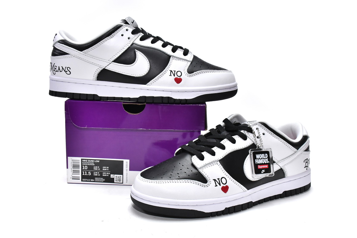 Supreme x Nike SB Dunk Low By Any Means  DO7412-984