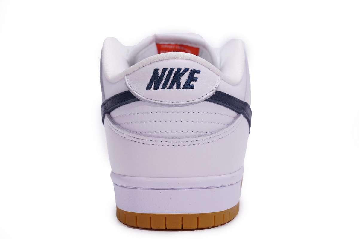 Nike SB Dunk Low Pro Orange Label White Navy  CZ2249-100