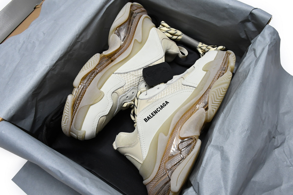 Ba***ci*ga Triple S Champagn  544351 W09OH 7083