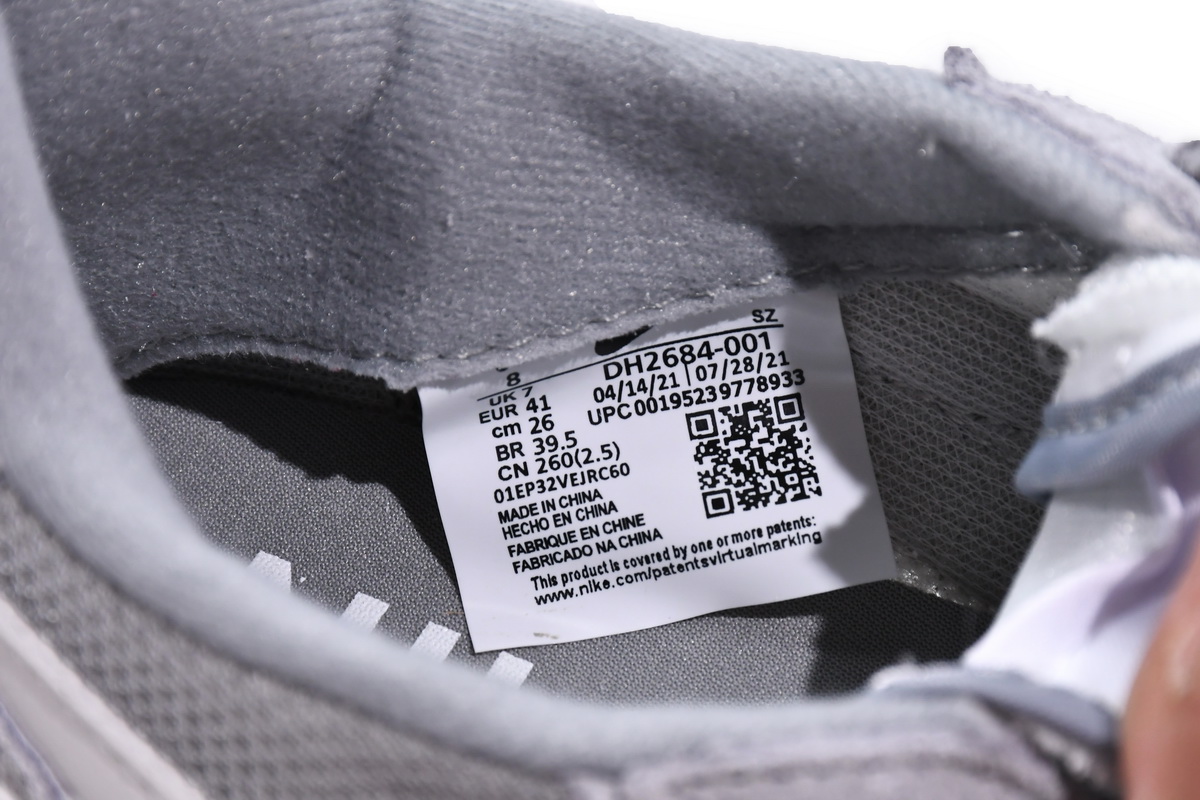 Fragment Design x sacai x Nike LDWaffle Light Smoke Grey DH2684-001