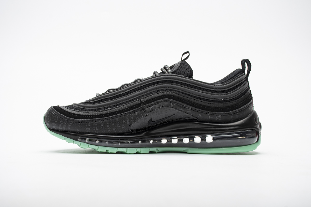 Nike Air Max 97 Black Green Glow 921826-017