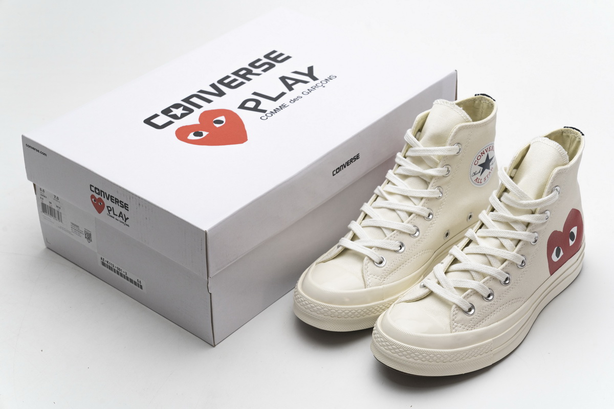 CDG Play x Converse Chuck Taylor All Star 70 High Top  150205C