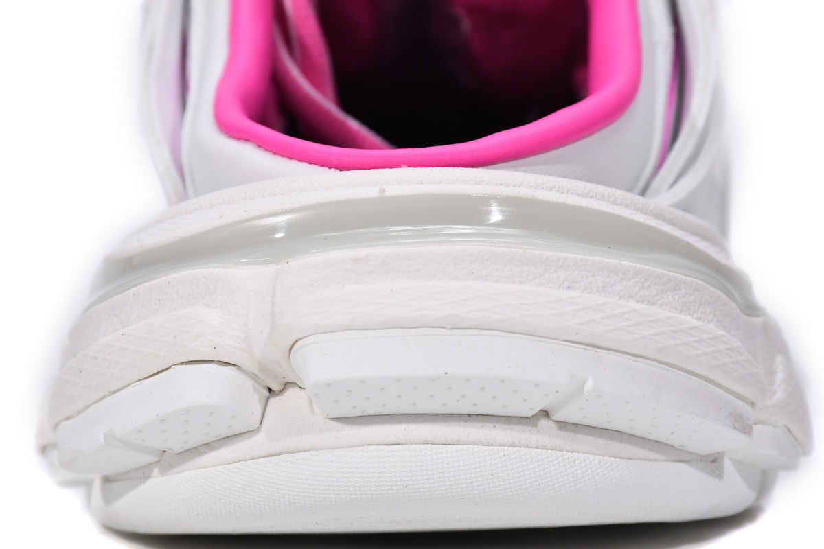 Ba***ci*ga Track White Pink  653813 W3CP6 9055