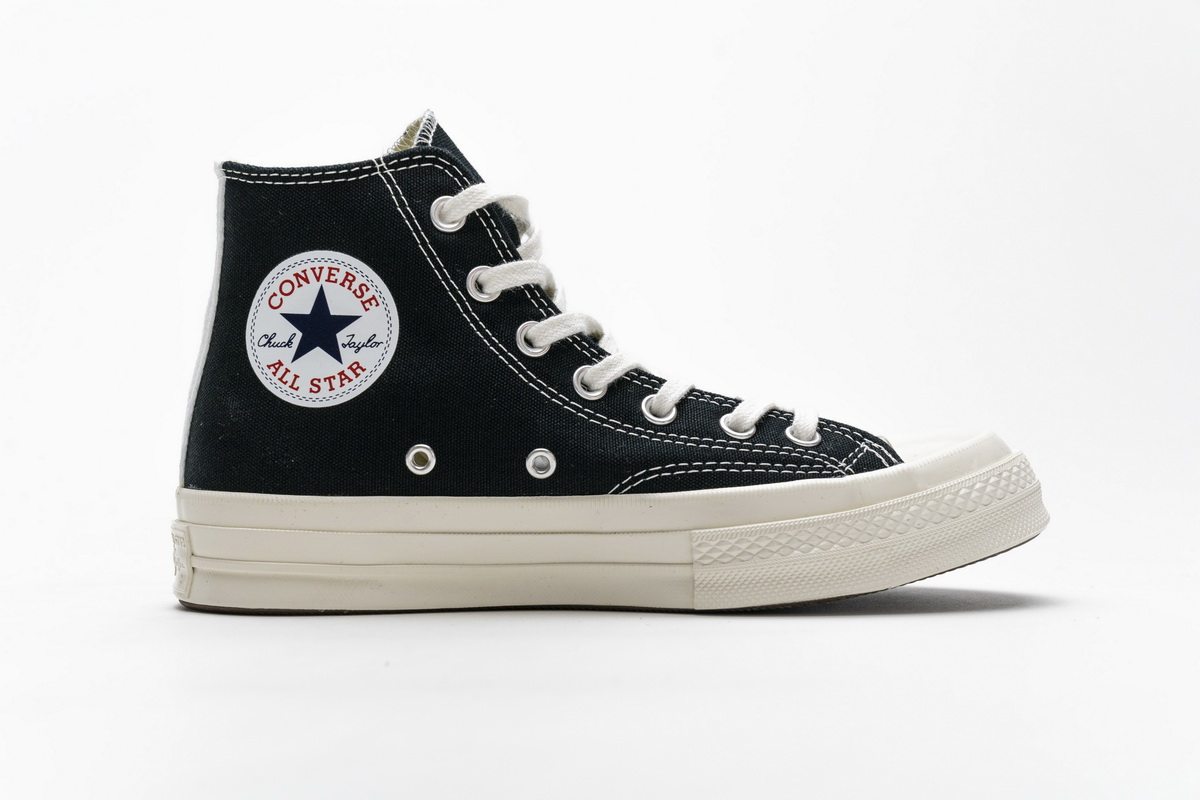 CDG Play x Converse Chuck Taylor All Star 70 High Top   150204C