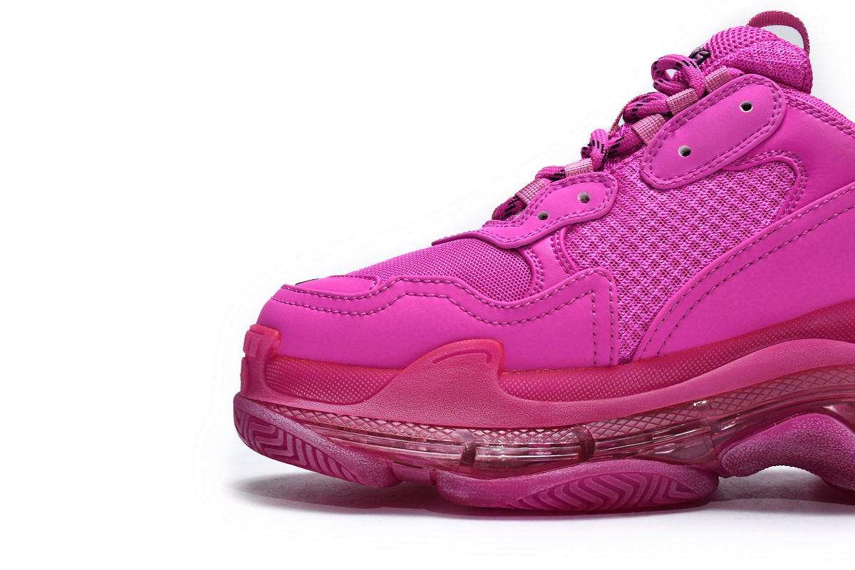 Ba***ci*ga Triple S Plum Red   541624 W2FG1 5059
