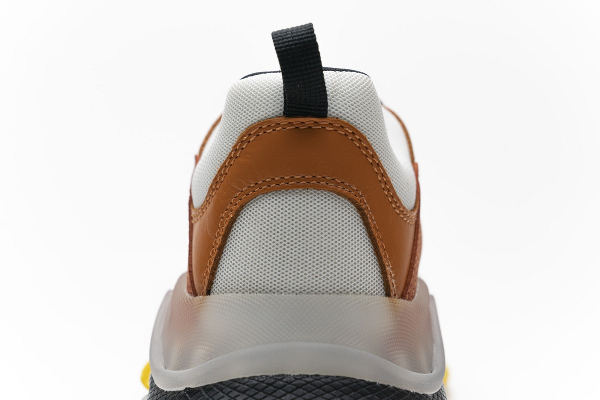 Ba***ci*ga Triple S Black Orange  541624 W09E1 1766