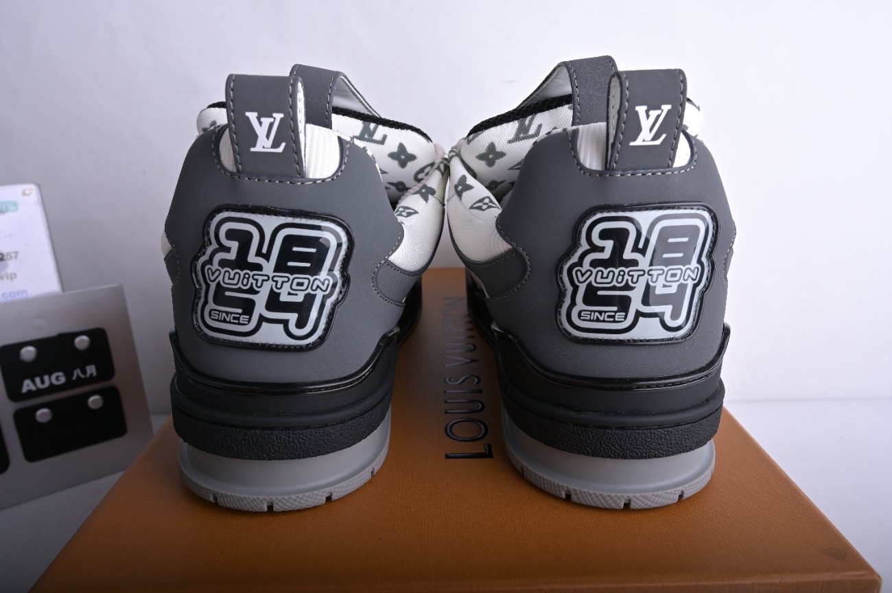 L*IS V*N Skate Sneaker Grey White 1AC52K