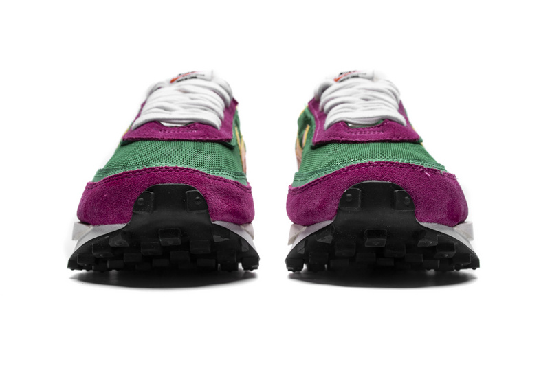 Sacai x Nike LDWaffle GreenPinkOrange BV0073-301