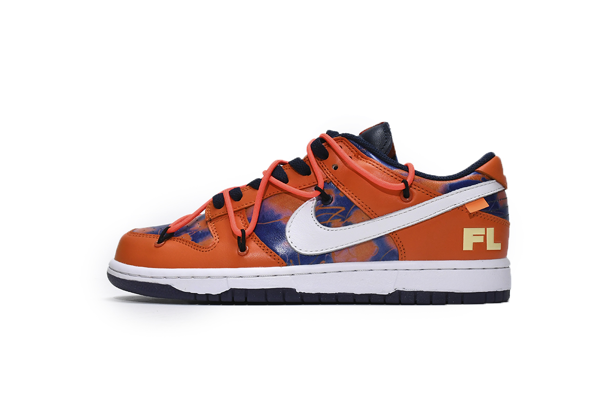Off White x Futura x Dunk Low SB UNC   DD0856-801