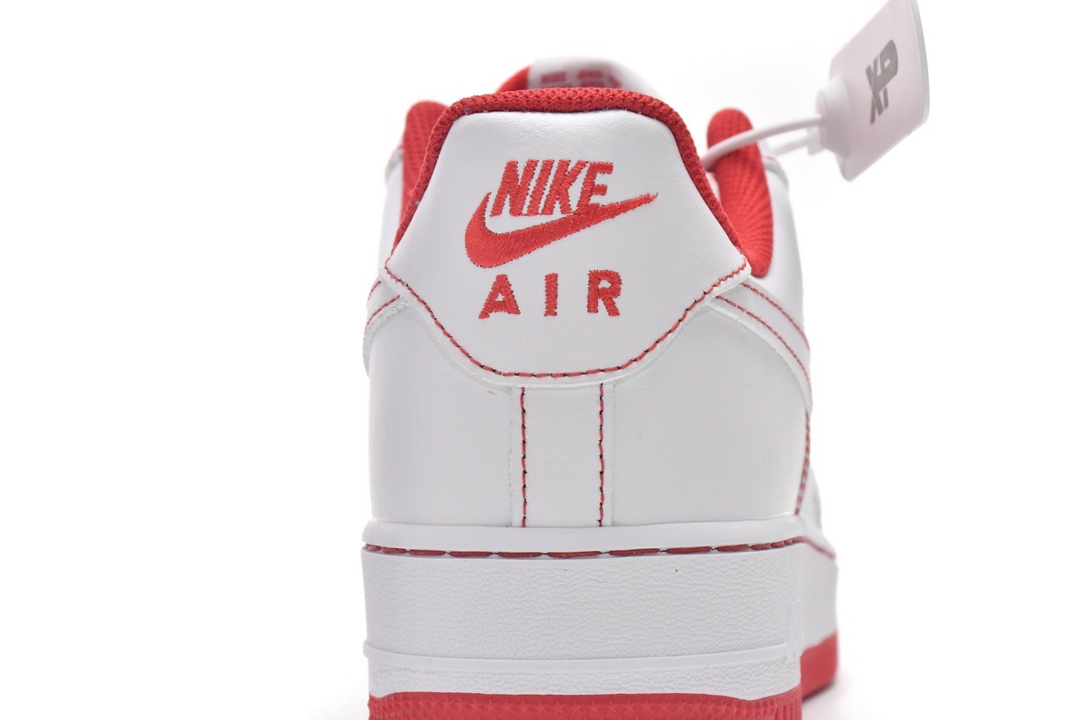 Nike Air Force 1 Low Contrast Stitch Red   CV1724-100