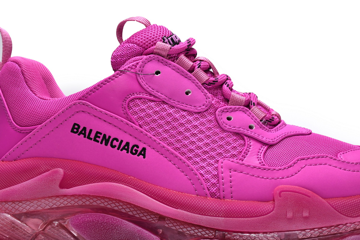 Ba***ci*ga Triple S Plum Red   541624 W2FG1 5059