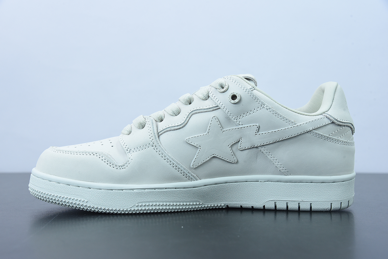 A Bathing Ape Bape SK8 Sta Triple White 1G801009I