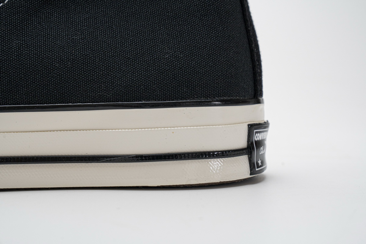 Converse Chuck 70 HI Black Egret  162050C