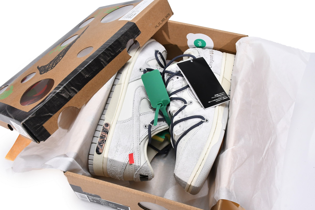 OFF WHITE x Nike Dunk SB Low The 50 NO.20   DJ0950-115