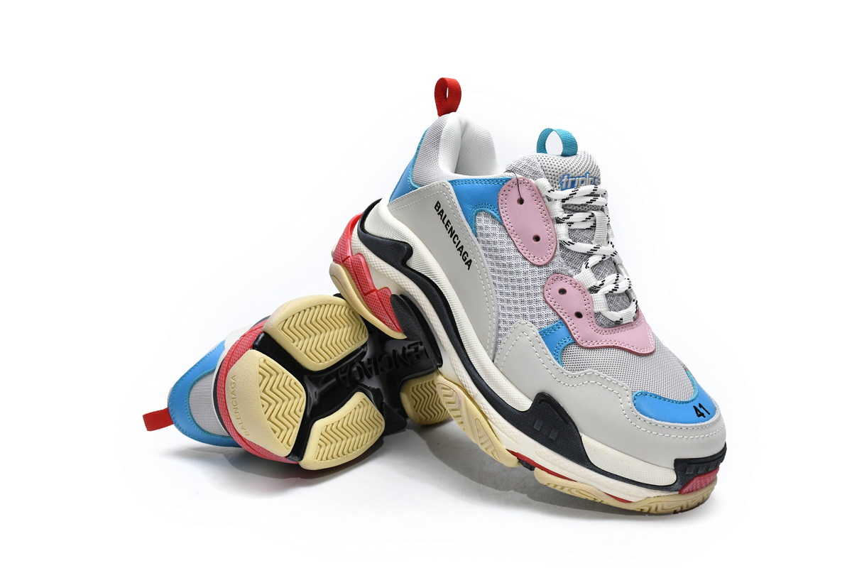 Ba***ci*ga Triple S Tide Pink  524039 W09OH 4196
