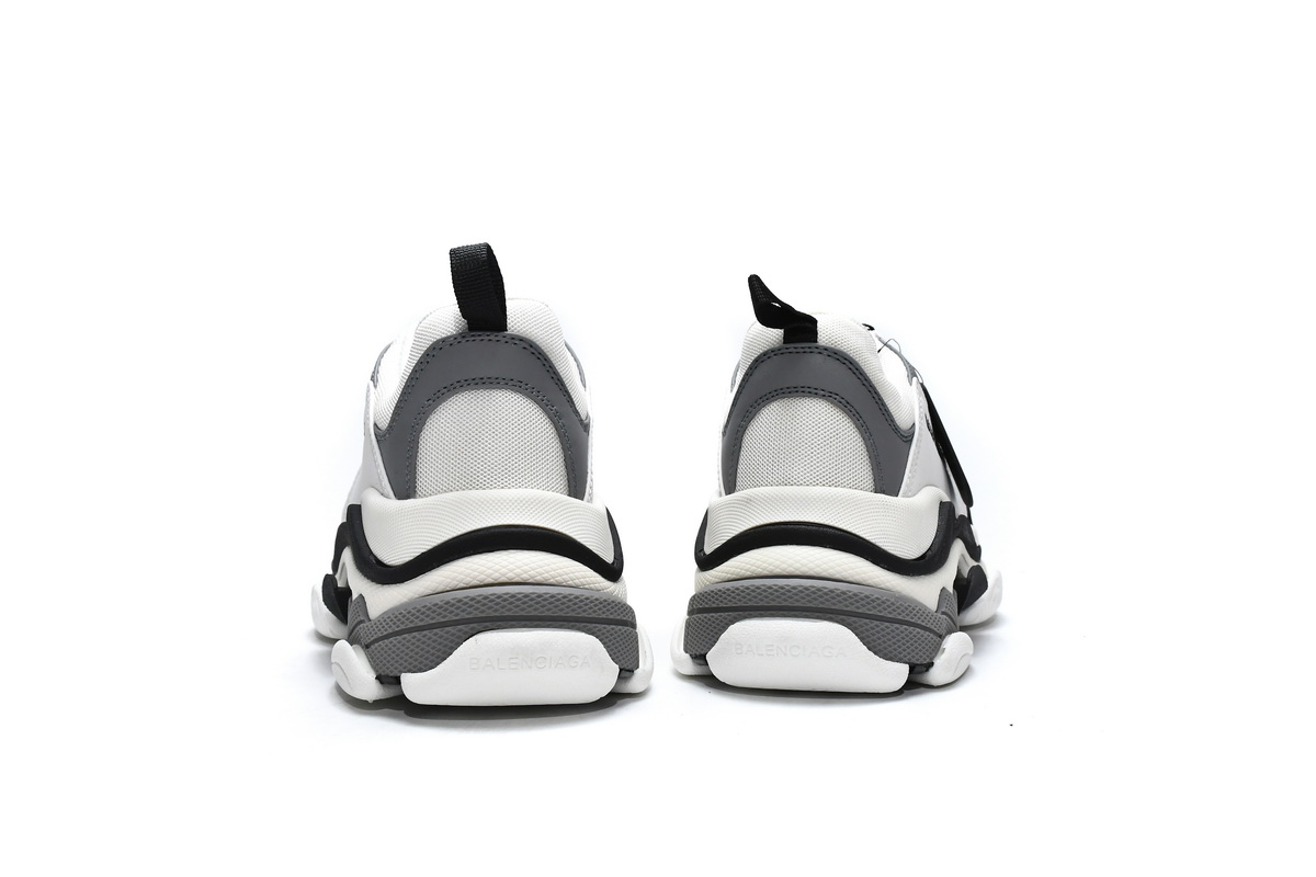 Ba***ci*ga Triple S White Grey  536737 W09O1 9089