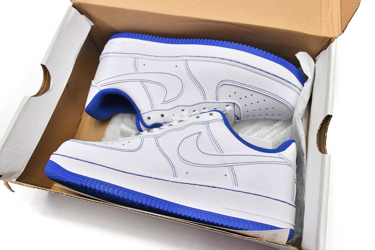 Nike Air Force 1 Low Contrast Stitch Blue   CV1724-101