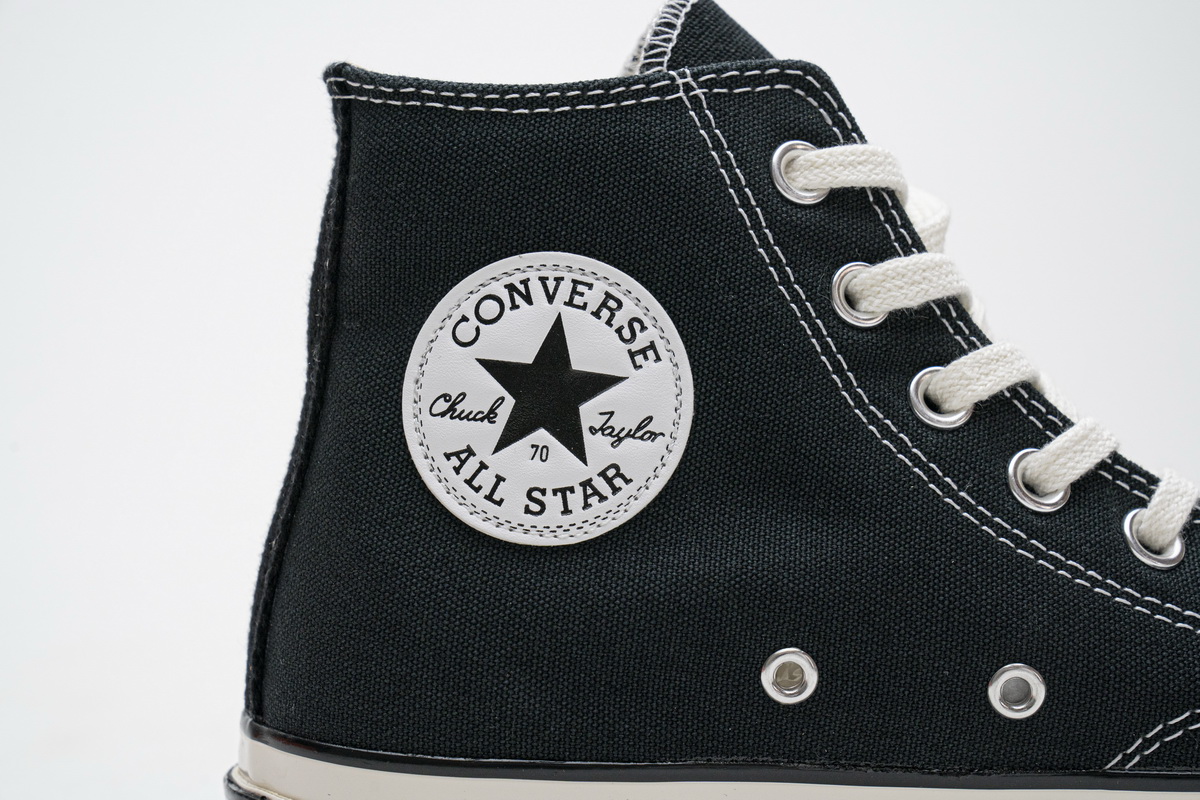 Converse Chuck 70 HI Black Egret  162050C