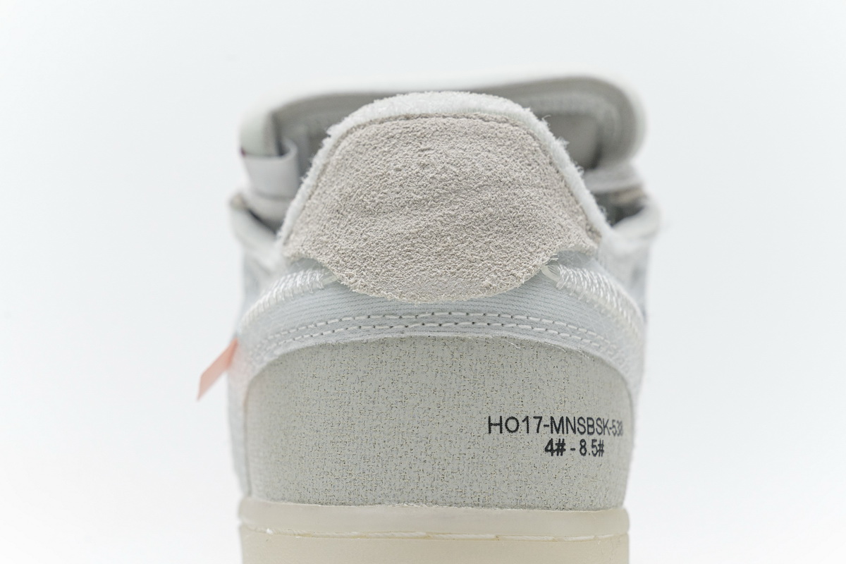 OFF White X Air Force 1 Low White AO4606-100