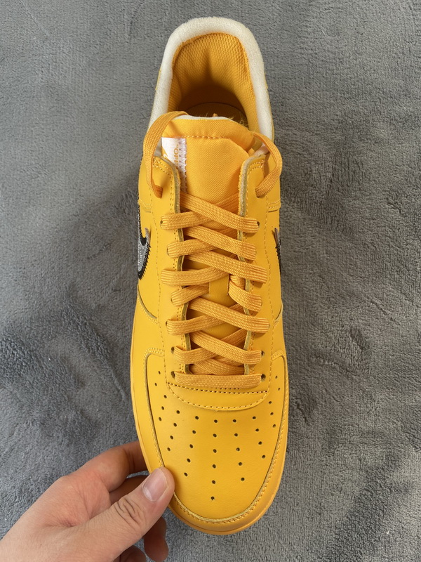 Off-White x Nike Air Force 1 Low University Gold DD1876-700
