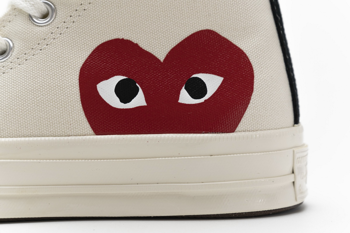 CDG Play x Converse Chuck Taylor All Star 70 High Top  150205C