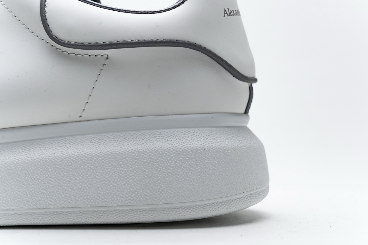 Alexander McQueen Sneaker White Grey  553770 9076
