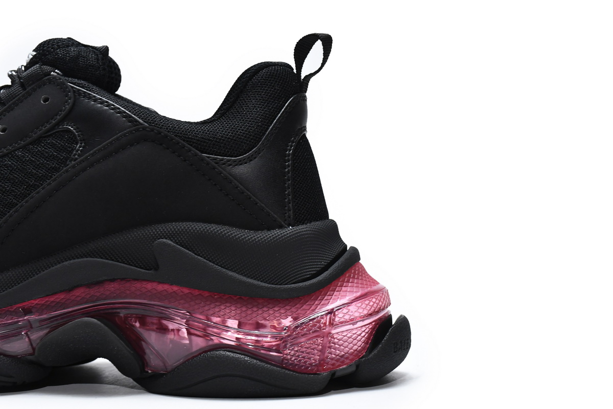 Ba***ci*ga Triple S Black Claret Red  544351 W0901 9011