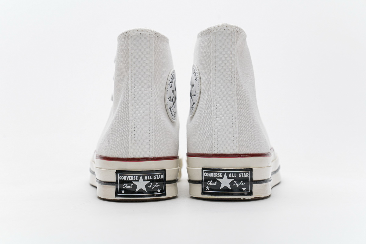 Converse Chuck 70 HI White Garnet Egret  162056C