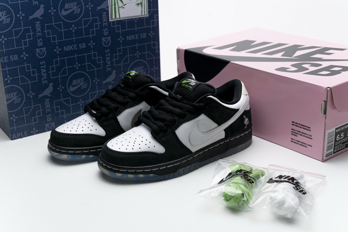 Staple x Nike SB Dunk Low “Panda Pigeon”   BV1310-013