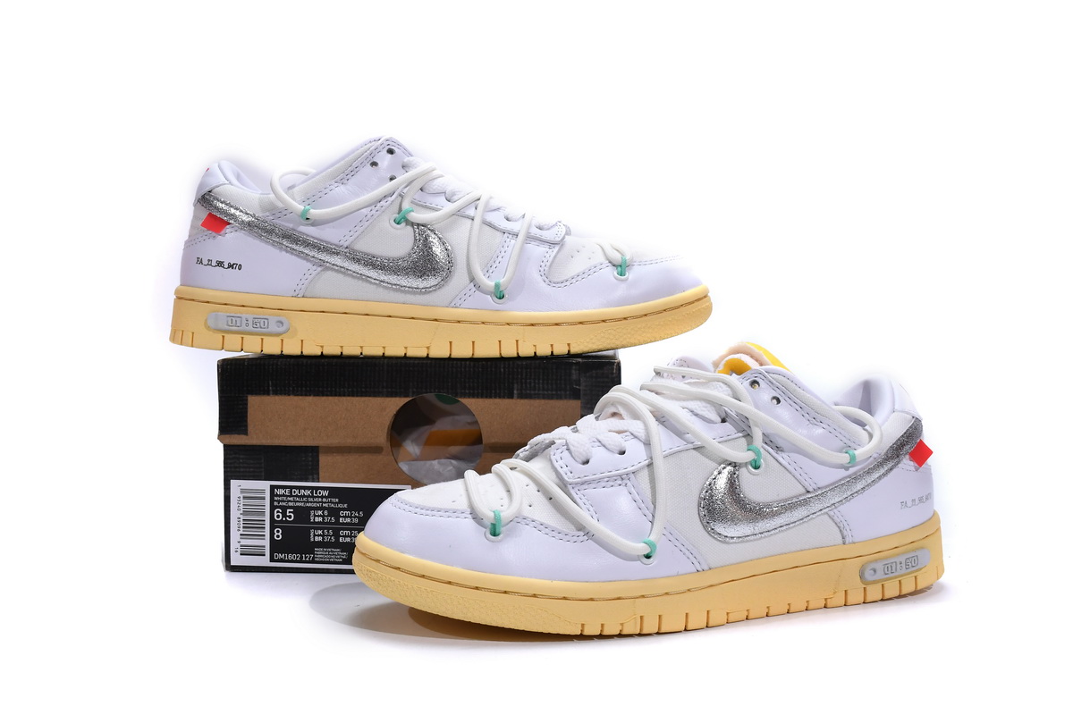 OFF WHITE x Nike Dunk SB Low The 50 NO.1   DM1602-127