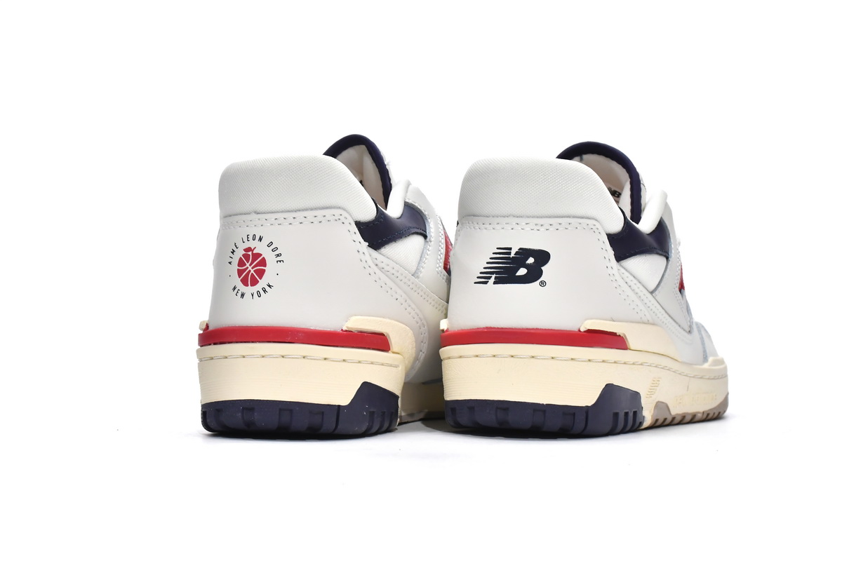 Aimé Leon Dore x N*w B*lance 550 White Red Navy BB550A3