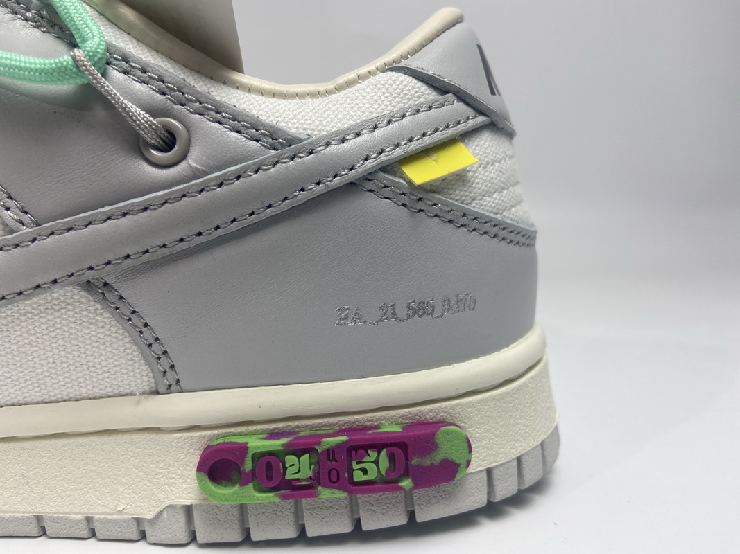 OFF WHITE x Nike Dunk SB Low The 50 NO.4  DM1602-114