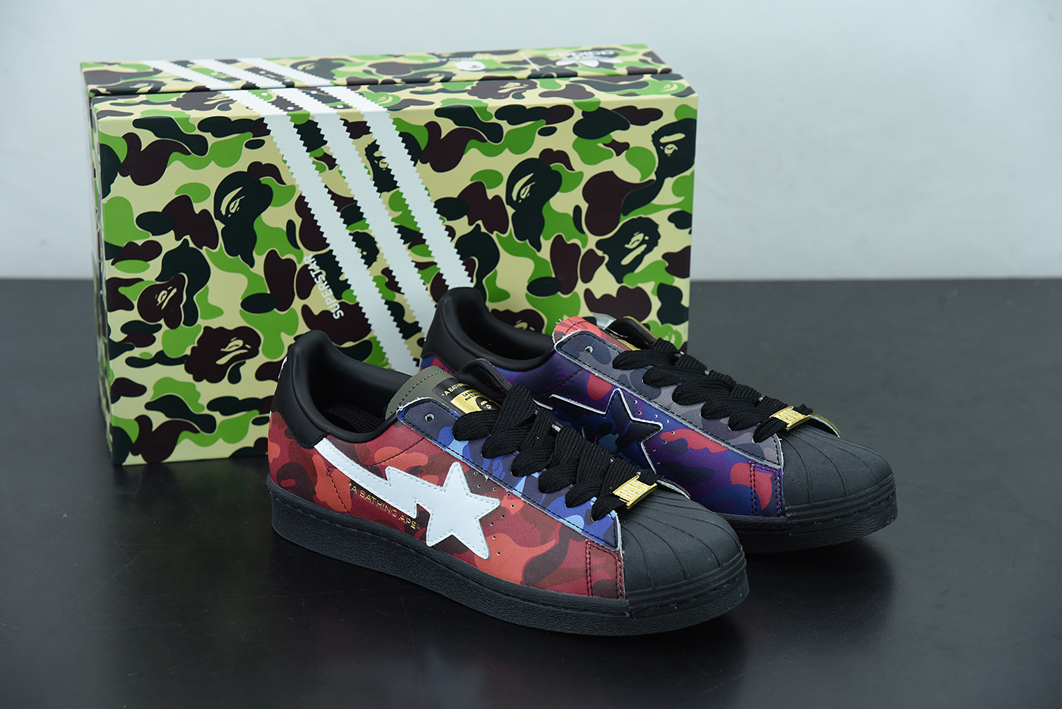 adidas Superstar 80s Bape Multi Camo GZ8981