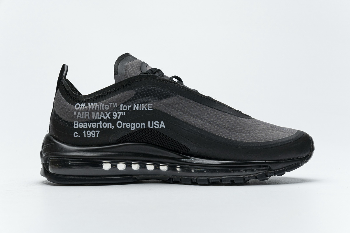 Off-White x Nike Air Max 97 All Black AJ4585-001