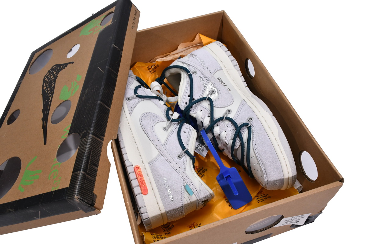 OFF WHITE x Nike Dunk SB Low The 50 NO.16  DJ0950-111