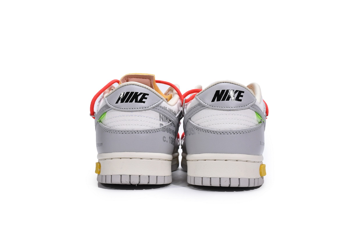 OFF WHITE x Nike Dunk SB Low The 50 NO.6  DM1602-110