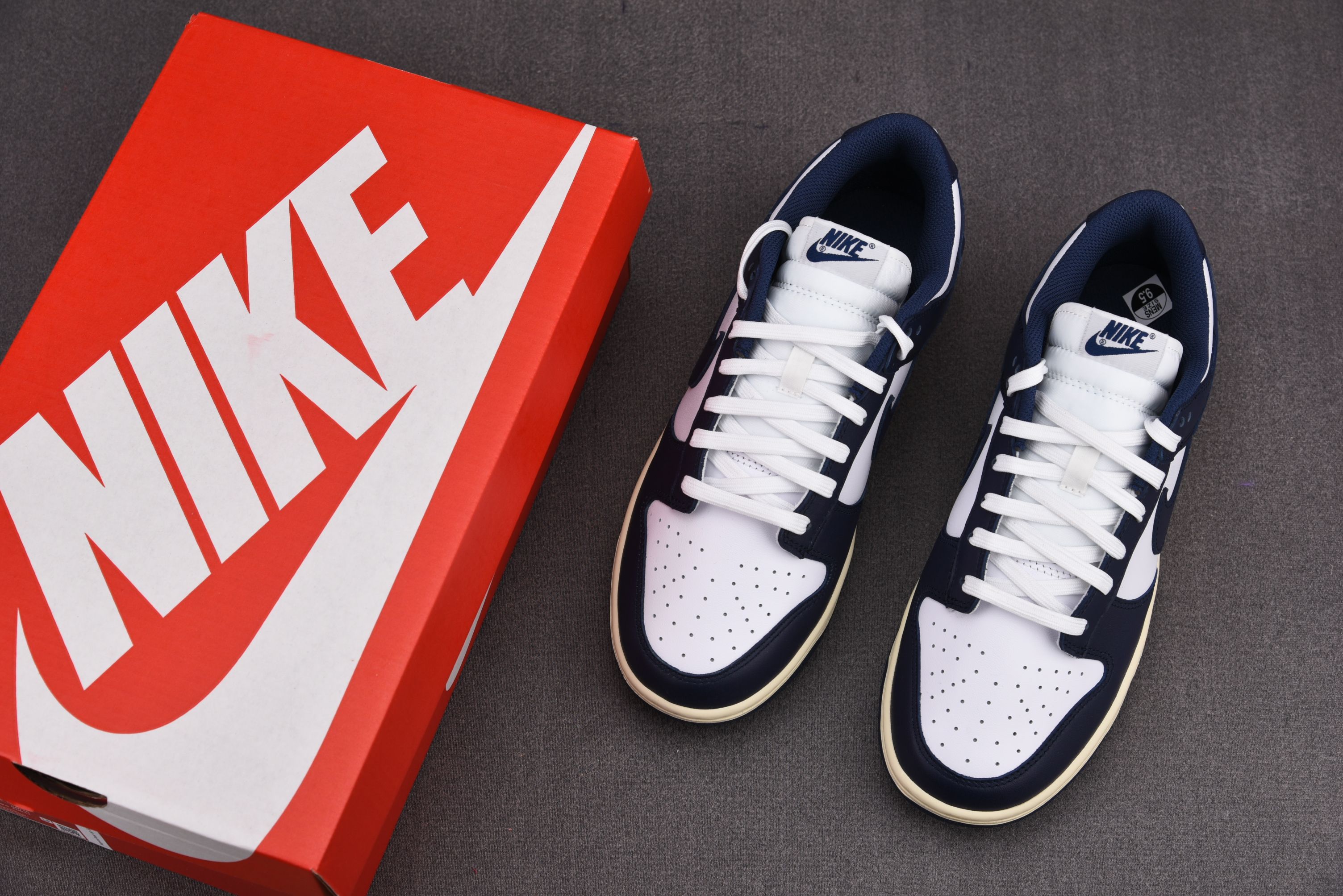 M Batch  Dunk Low“Midnight Navy and White” 1503-115