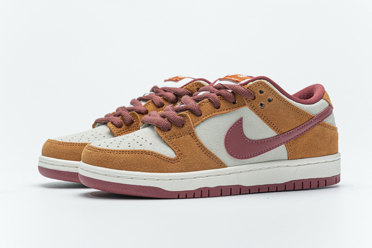 BQ6817-202  Nike SB Dunk Low Pro Dark Russet Cedar   BQ6817-202