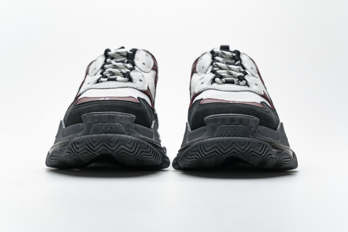 Ba***ci*ga Triple S Black Brown Red  541624 W09O1 2268