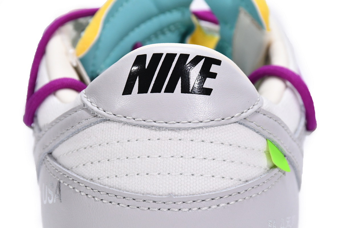 OFF WHITE x Nike Dunk SB Low The 50 NO.21   DM1602-100