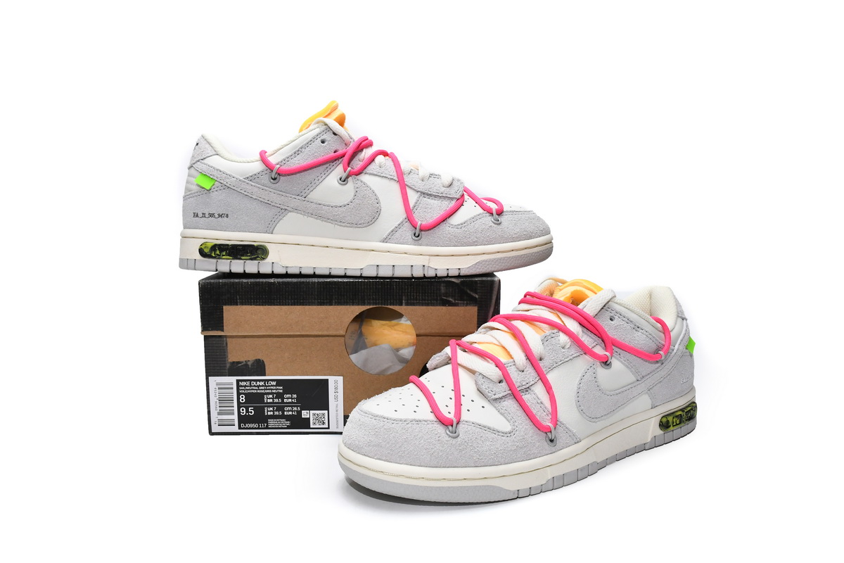 OFF WHITE x Nike Dunk SB Low The 50 NO.17   DJ0950-117