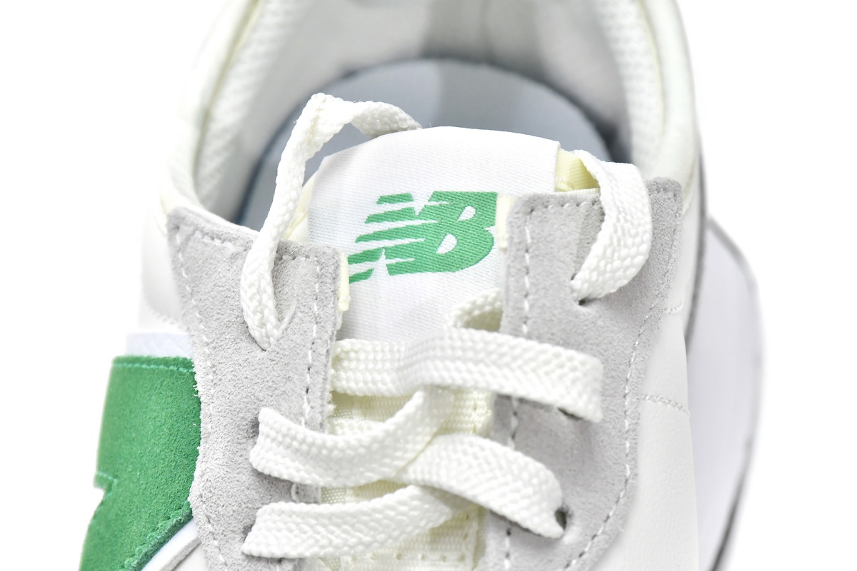 N*w B*lance 327 White Green   WS327LG