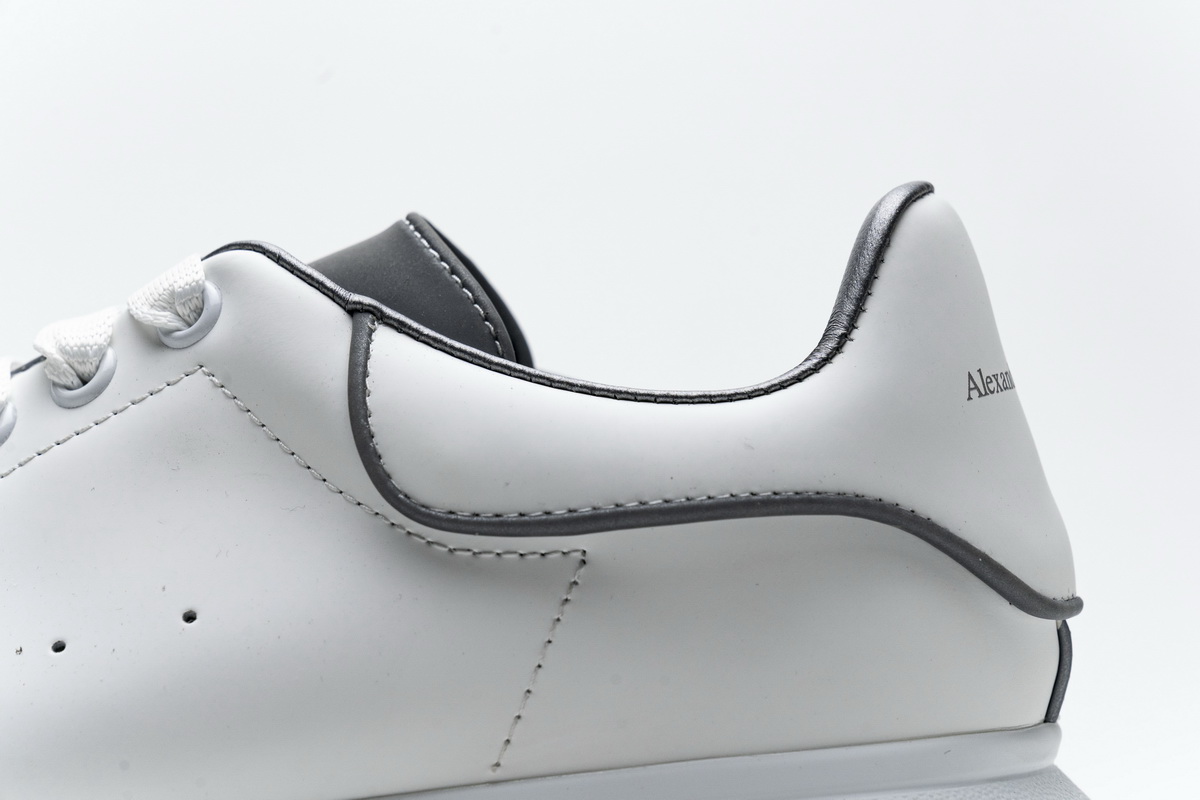 Alexander McQueen Sneaker White Grey  553770 9076