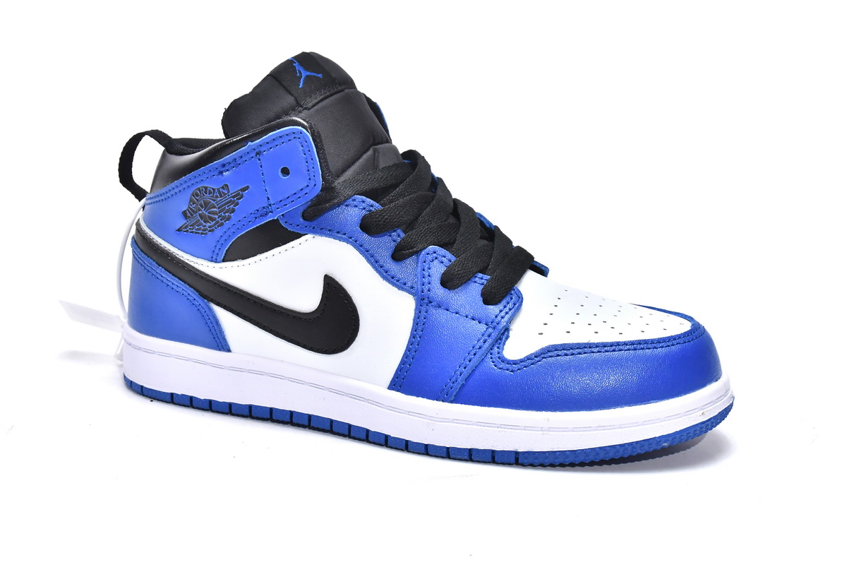 KID shoes Air Jordan 1 Mid PS Game Royal  555088-403