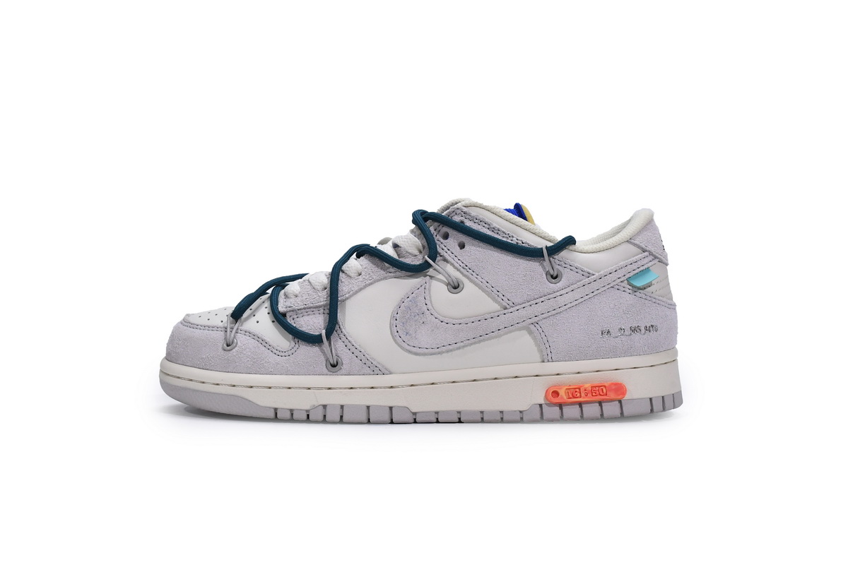 OFF WHITE x Nike Dunk SB Low The 50 NO.16  DJ0950-111