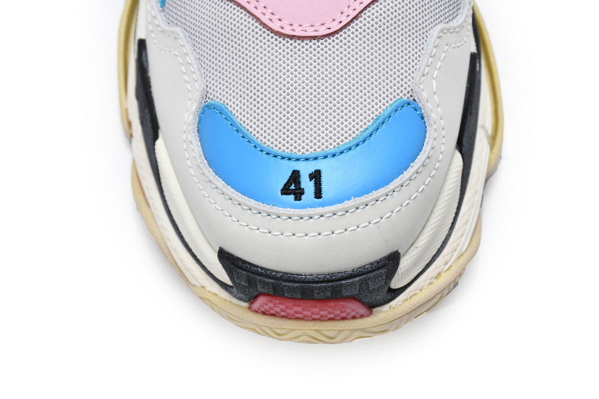 Ba***ci*ga Triple S Tide Pink  524039 W09OH 4196