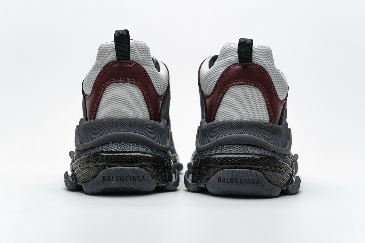 Ba***ci*ga Triple S Black Brown Red  541624 W09O1 2268