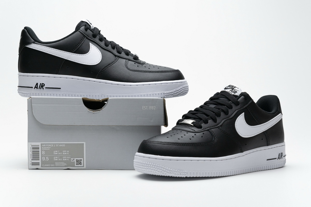 Nike Air Force 1 Low '07 Black    CJ0952-001